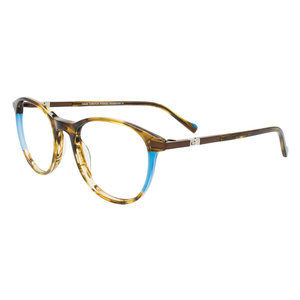 TAKUMI TK1259 Eyeglasses 010 Marble Brown   Blue 50mm